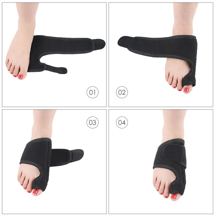 Bosin Upgraded Day Night Exchangeable Orthopedic Bunion Corrector Big Toe Bunion Relief Bunion Splint for Women&Men