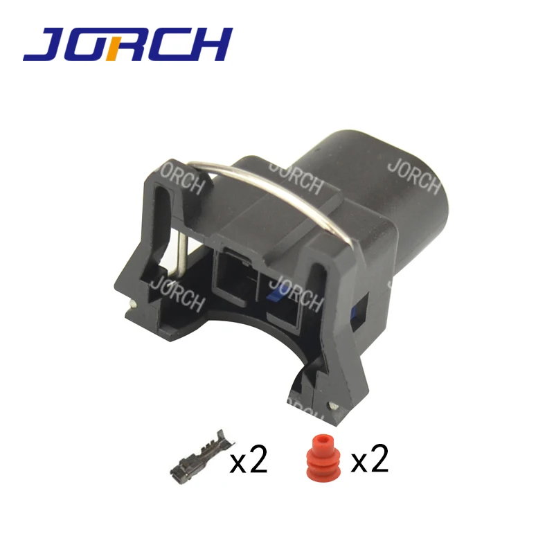 2 pin EV1 plug female black socket Waterproof auto Connector 12129142 12129140 DJ7022YA-3.5-21