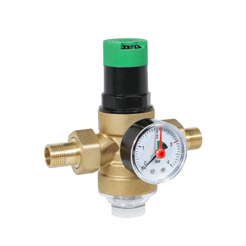 Система водяного фильтра оптом латунная вода на открытом воздухе с манометром воды