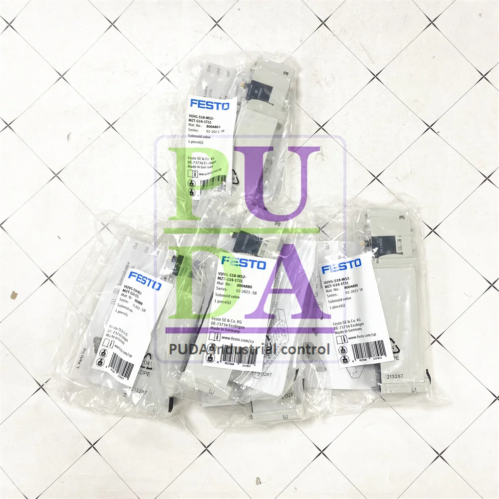 spot goods for New FESTO valve 8042556 VUVG-BK10-B52-T-F-1H2L-S  warranty 1 year 8042556 VUVG-BK10-B52-T-F-1H2L-S