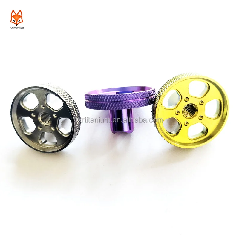 factory custom CNC product Gr5 colorful anodized PVD coated motorcycle brake lever swing arm Titanium Rear brake rocker arm part