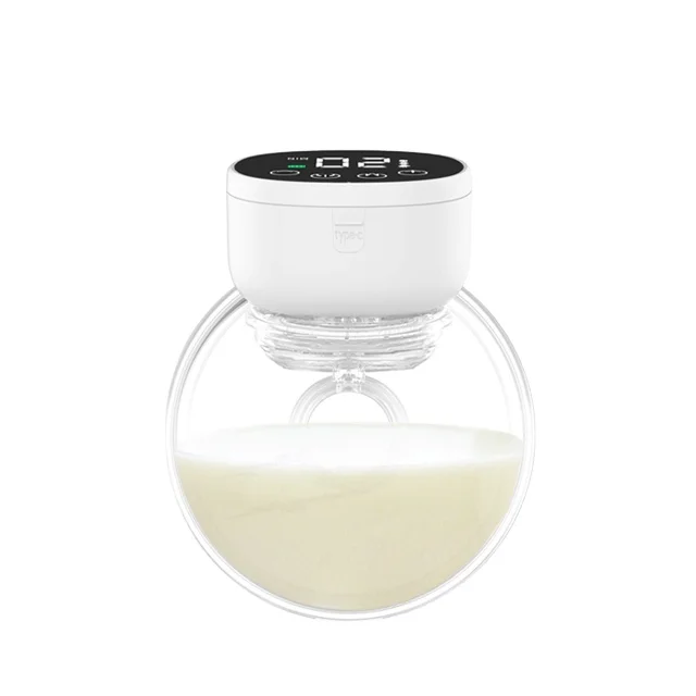 Iimcko 2023 Newest trending 45kp high suction 3 mode 9 gears silicone portable wearable electric breast pump