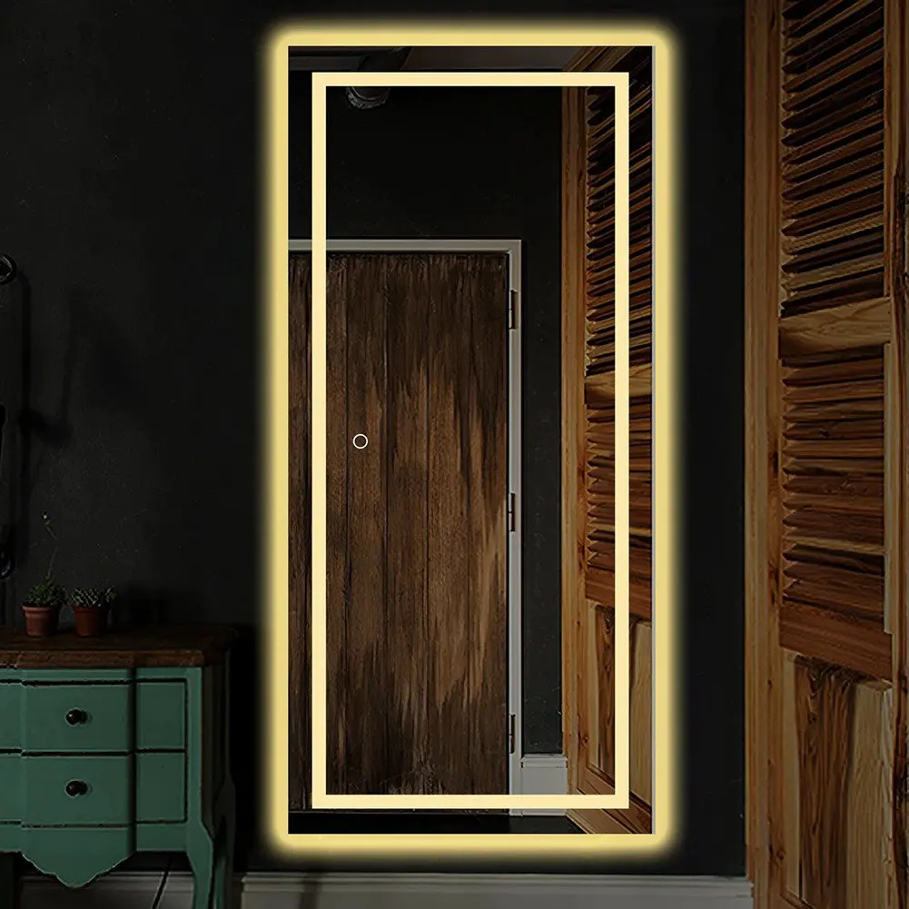 Supply Design Decorate Bathroom Rectangular Bathroom Full Length Mirror Wall Large Bathroom Mirrors With Tv 18.5/21.5/27