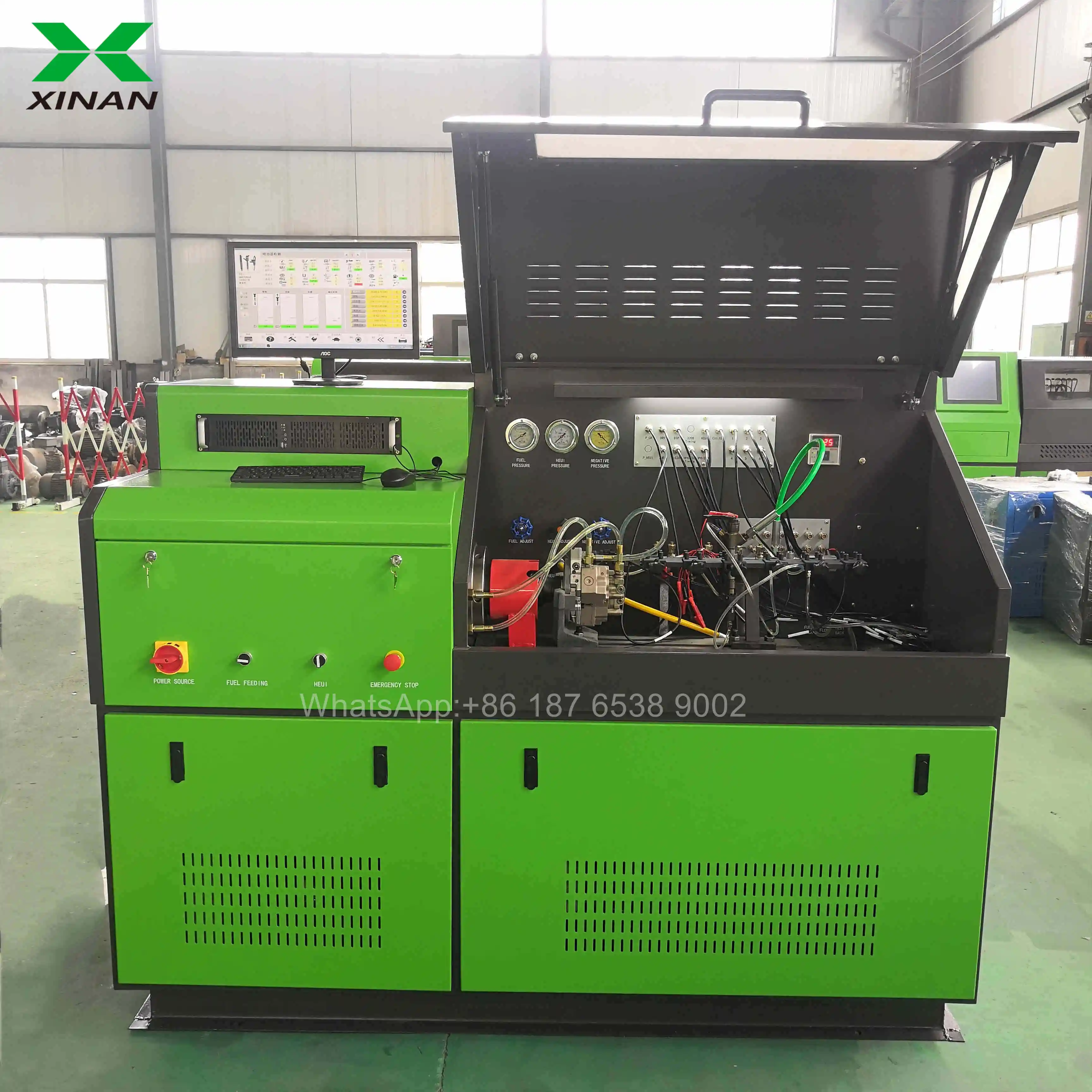 CRS708 factory common rail test bench CR injector pump tester CR708 CR3000A-708 EUI EUP HEUI 320D HEUP pump tester