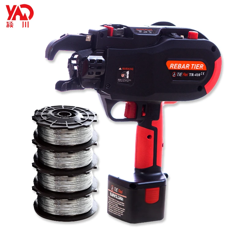 steel strip bundle wire binding machine automatic max rebar tier tying machine