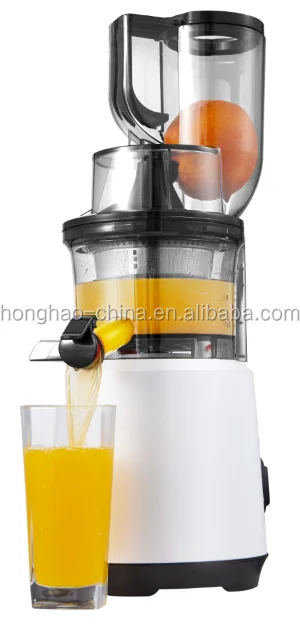 Hot Sale 76mm Wide Caliber Slow Juicer Household Fruits and Vegetables Masticate Juicer Soybean Milk Squeezer