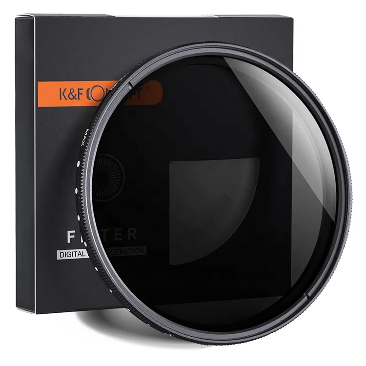  K & F CONCEPT 40 5 мм Fader ND фильтры для объектива от ND2 до ND400 с японскими