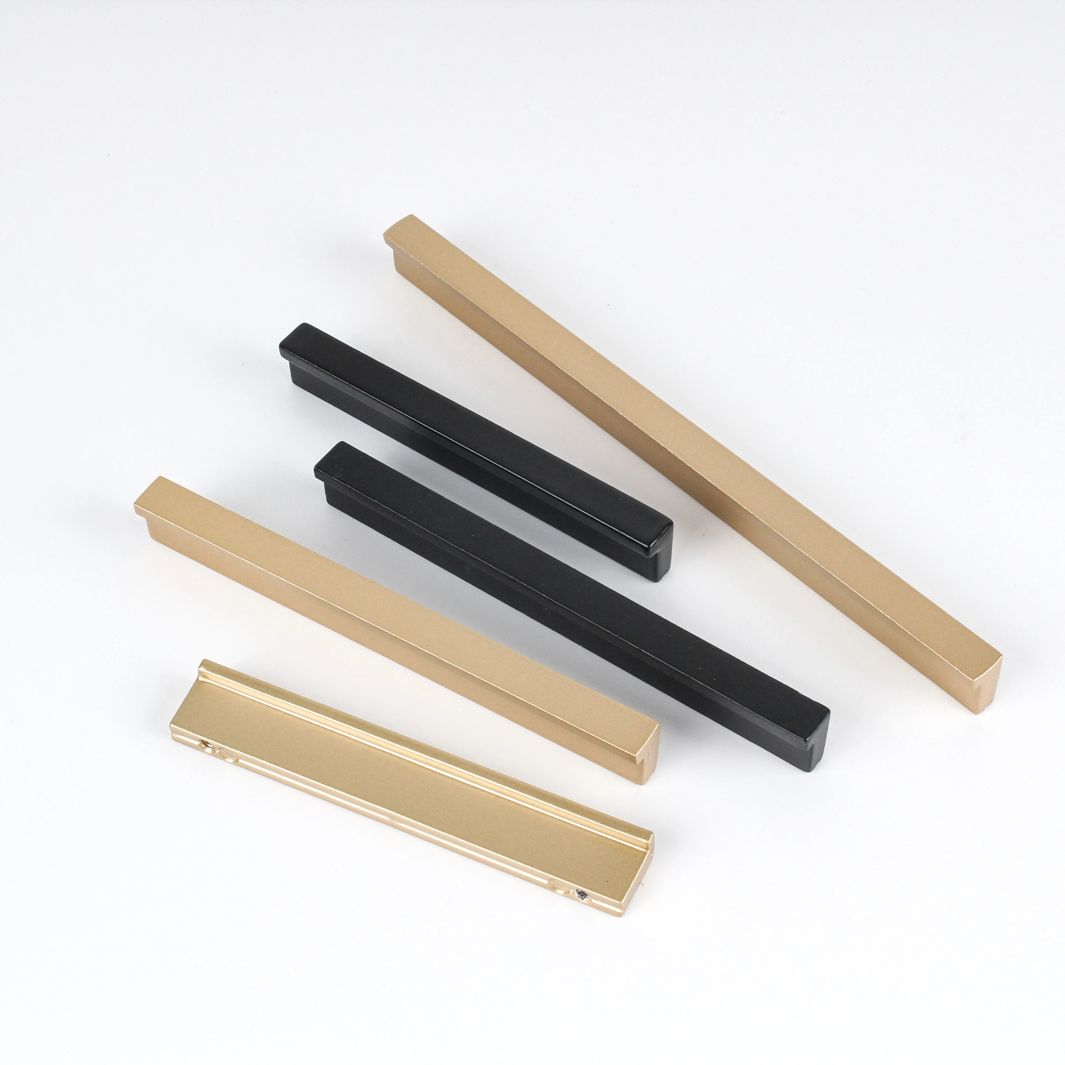 Warehouse Furniture Door 304 Stainless Steel Square Tube Kitchen Cabinet Handle