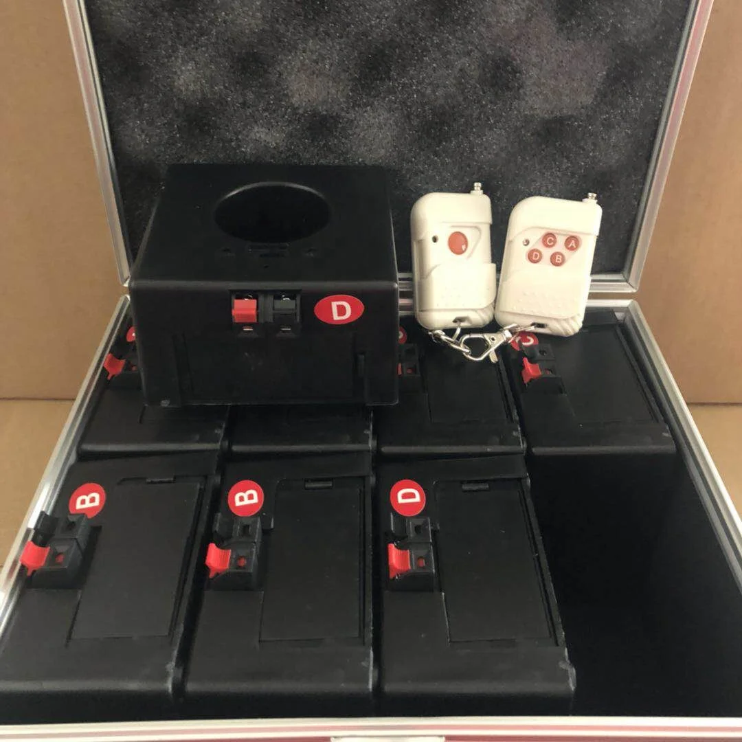 D08 Factory Remote Wireless Equipment Pyrotechnics Stage Cold Fountain Fireworks Firing System