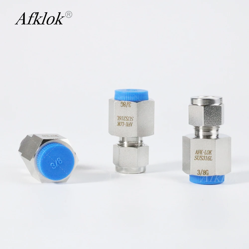 Top Sales High Quality 3/8in Ferrule x 3/8in G Female Stainless Steel 316 Forged Pipe Fittings 3000psi Tube Compression Fittings