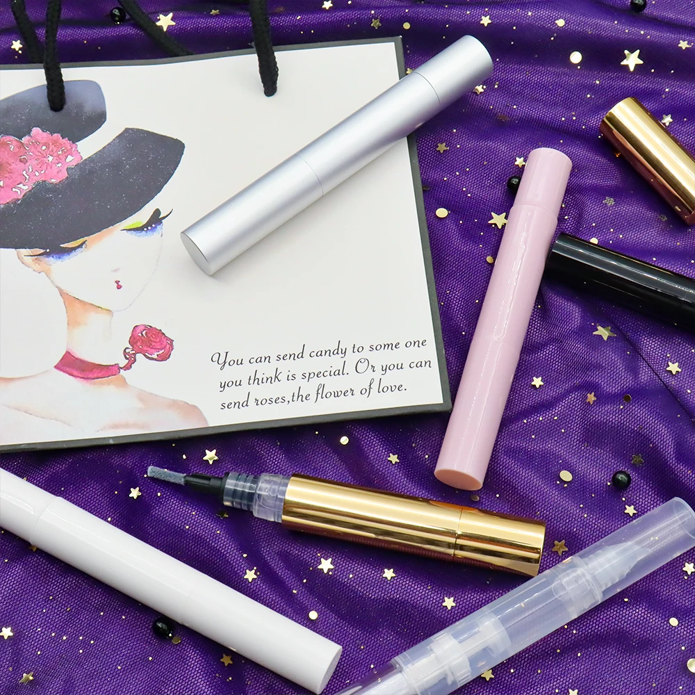 Customized Eyelash Eyebrow Tattoo Oil Liquid Eraser Glue Eye Make-Up Remove Eyeliner Waterproof Makeup Remover Pen