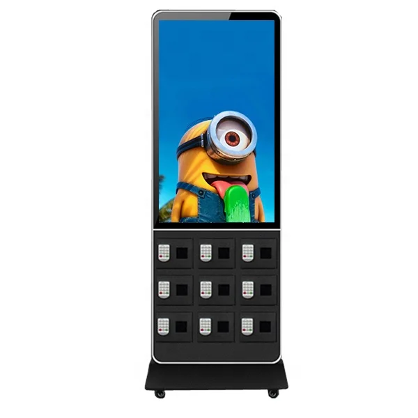 42 inch LCD Sopower mobile phone charging station kiosk