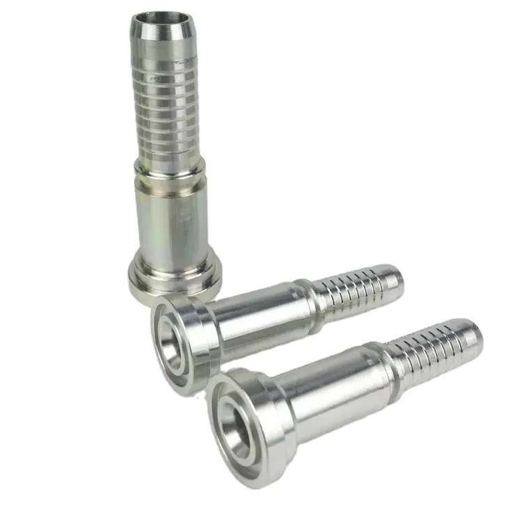 87611 SAE high quality and high pressure hydraulic crimp flange 6000PSI  connector hose fittings