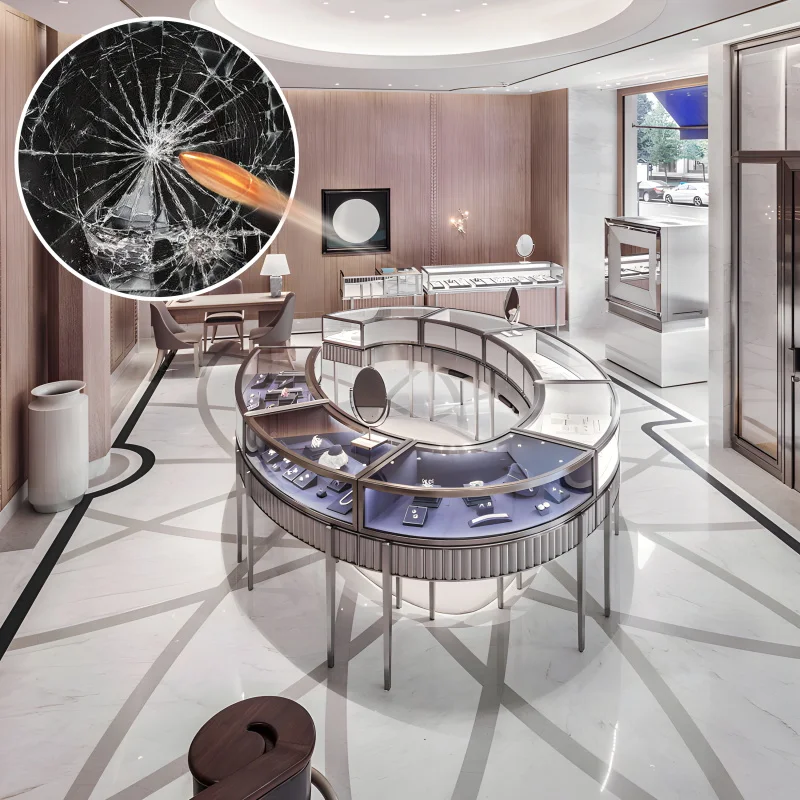 bulletproof   14 Mil Car Safety Window Security Film