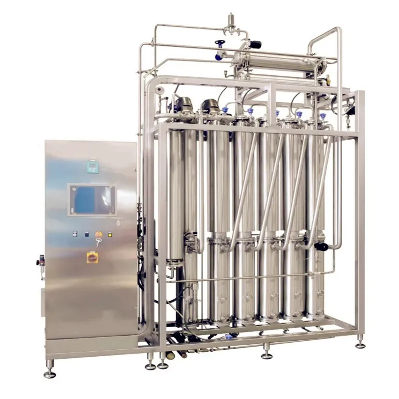 distillation unit 0.1-8t /h Multi-Effect Distilled Water Machine LD Injection Water Pharmaceutical Raw Water Treatment Equipment distiller kit
