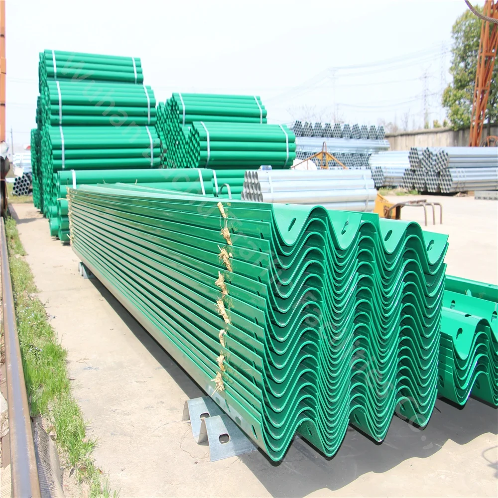 Bridge Anti-Collision Zinc Steel Guardrail Used Highway Guardrail For Sale In Texas