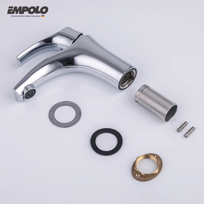 Quality Upc sanitary ware latest design faucet single cold high pressure brass water mixer tap bathroom sink faucet