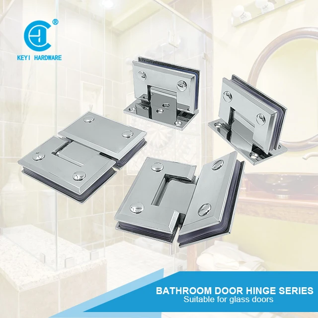 KB-90J Factory Supply 90 Degree Bathroom Glass Door Pivoted Hinge