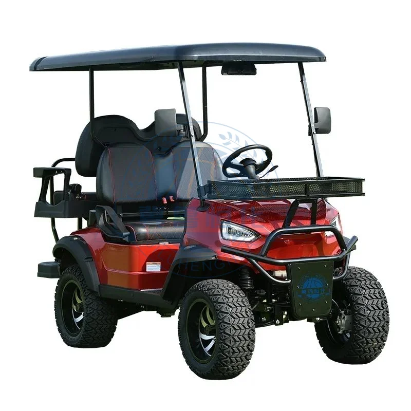 New Style Electric Golf Cart with Low Chassis 48V Battery 5KW Motor Aluminium Frame EEC/DOT Certified Buggy Car
