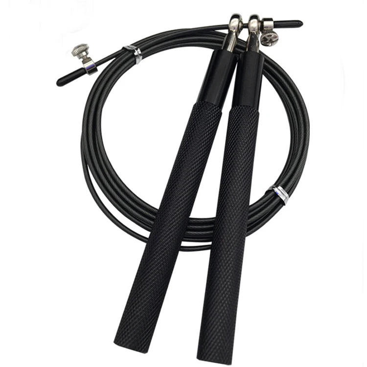 Adjustable Aluminium Speed Jump Rope with Slim Handles