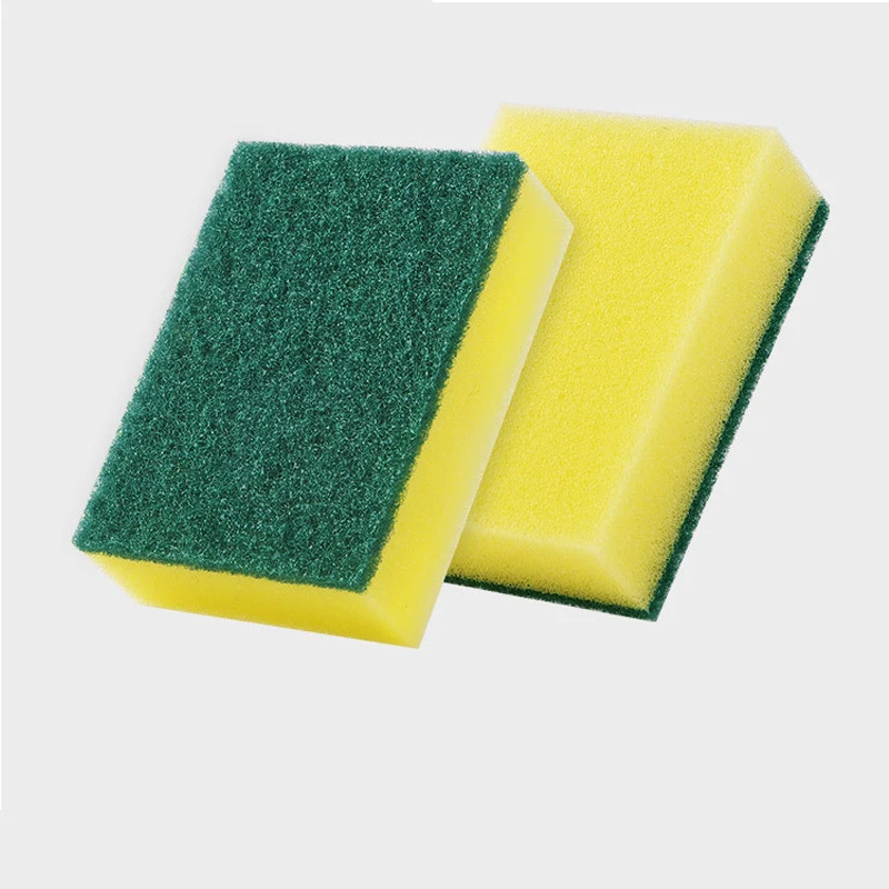 Durable High density natural cleaning car wash sponges pad kitchen cleaning sponge scouring scrubber