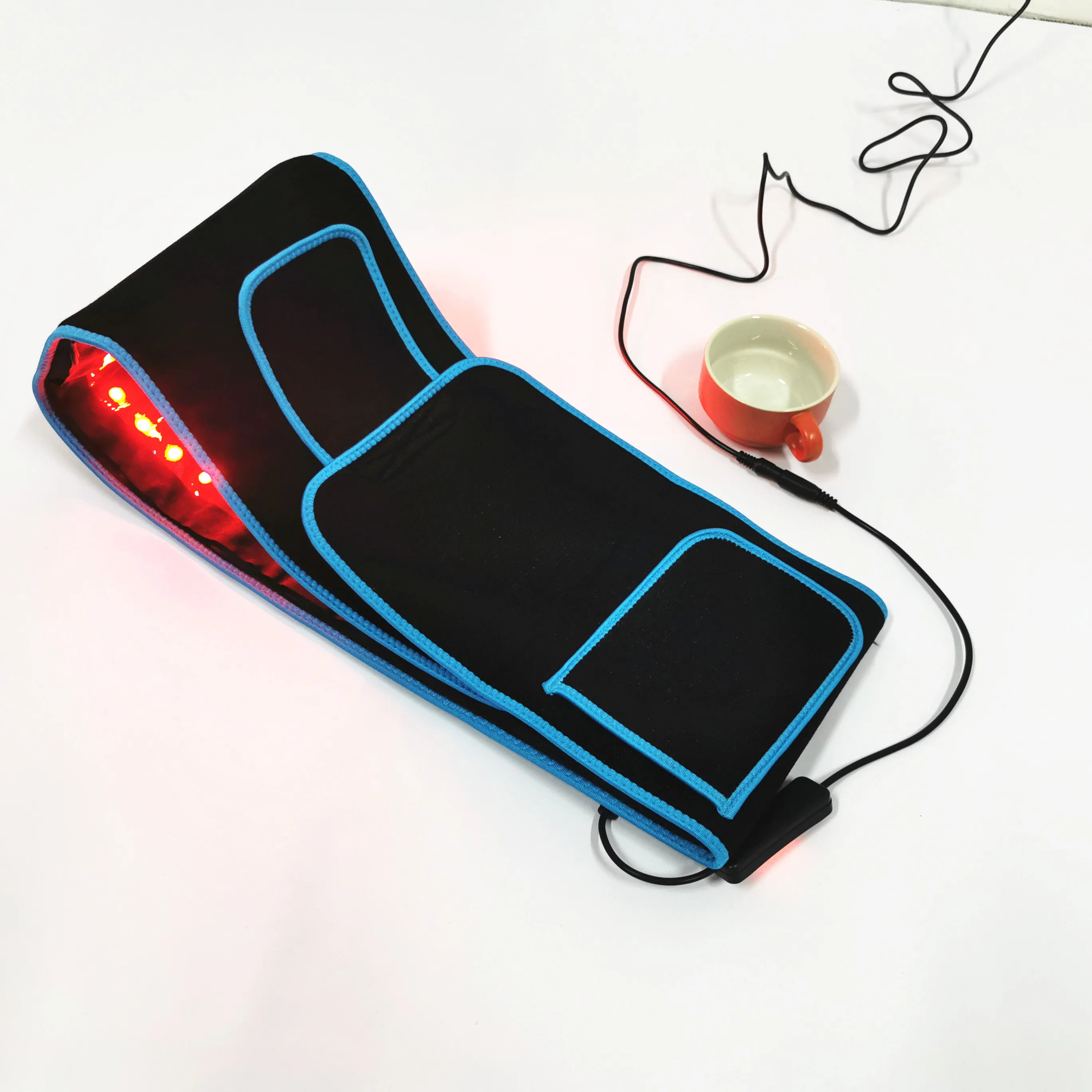 Factory customization Pain Relief Weight Loss Light Belt 660nm 850nm Red Light Therapy Wrap Belt