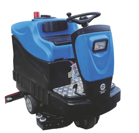 
New Designed AS-2007 Battery Powered Ride On Dryer Floor Scrubber Cleaning Machine For Sale 