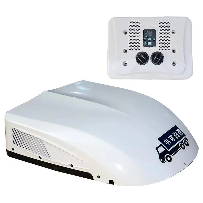 24V truck overhead air conditioner integrated machine engineering vehicle air conditioner modification inverter DC refrigera