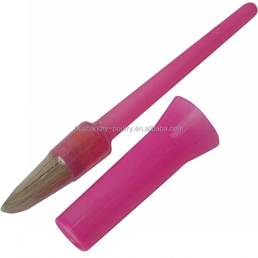 Масляная щетка с крышкой для ухода за лошадью