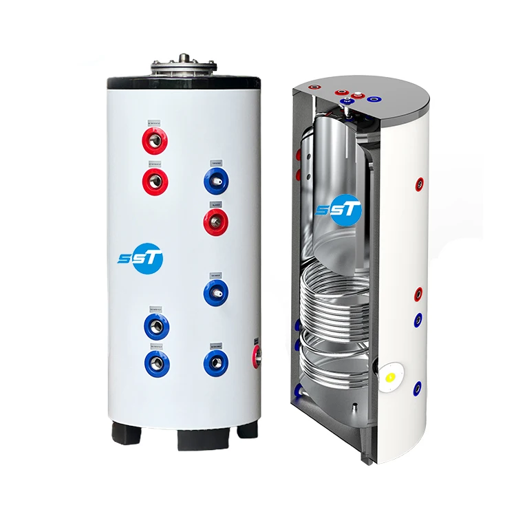 SST Heat Pump domestic hot water tank storage CE/PED/RoHS/Watermark 300l air source hot water tank for boiler