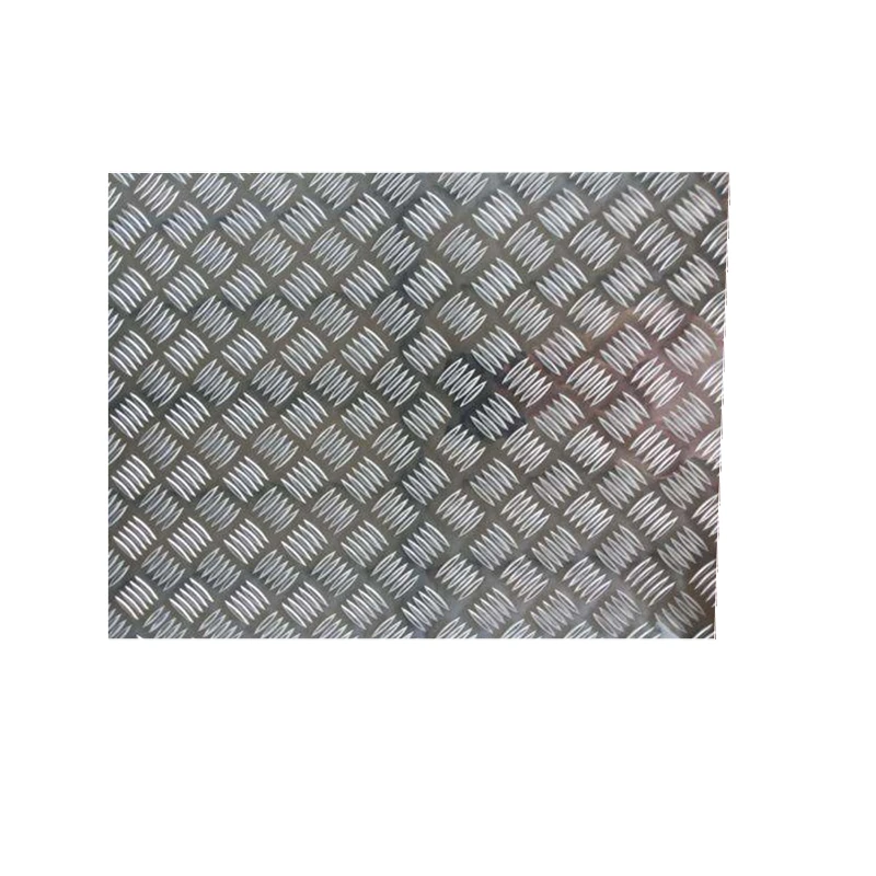 Pattern aluminum plate 3003 1100 embossed Aluminum Checkered 5 Bar Pattern for car truck