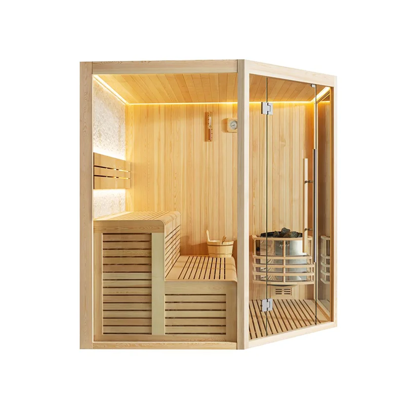 Hydrorelax роскошный дизайн гостиничный дом для 3-5 человек персональная деревянная Паровая традиционная сухая сауна комнатная продажи