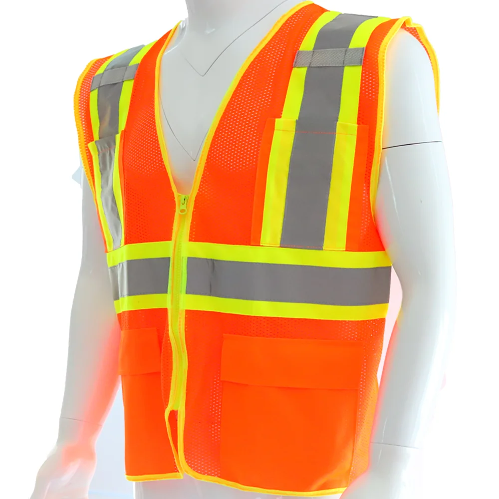 Промышленное строительство, защитная одежда, оптовая продажа, светоотражающий жилет 120 г/м2