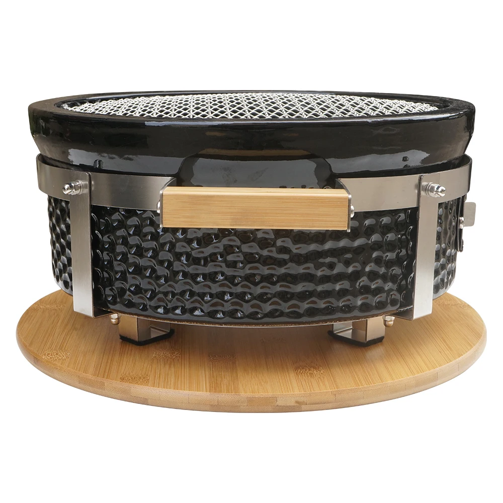 Себ KAMADO угольные грили мини-барбекю Настольная печь барбекю керамическая плита японский гриль