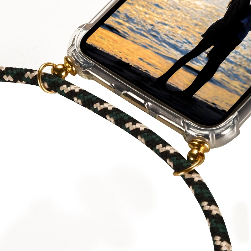 Handy Hulle mit Band Schutzhulle Handykette Seil Schnur mit Case zum umhangen Crossbody Phone Case for iPhone 11 New Models