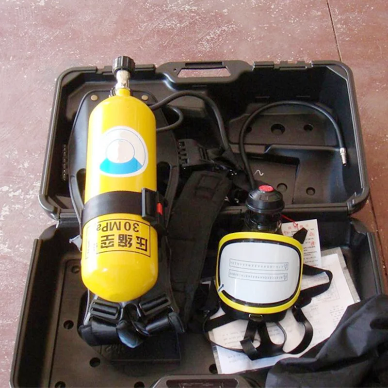 5/6/6.8/9L Self-contained Air Breathing Apparatus for fire-fighting Equipment SCBA/EEBD
