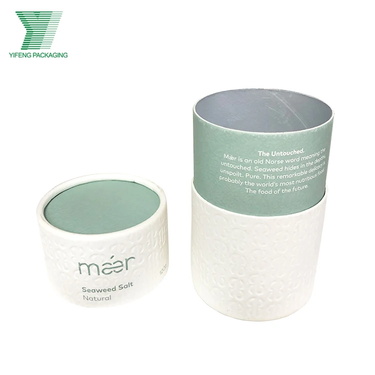 Yifeng packaging eco friendly hair brush packaging custom logo printed cylinder container round tube packaging boxes