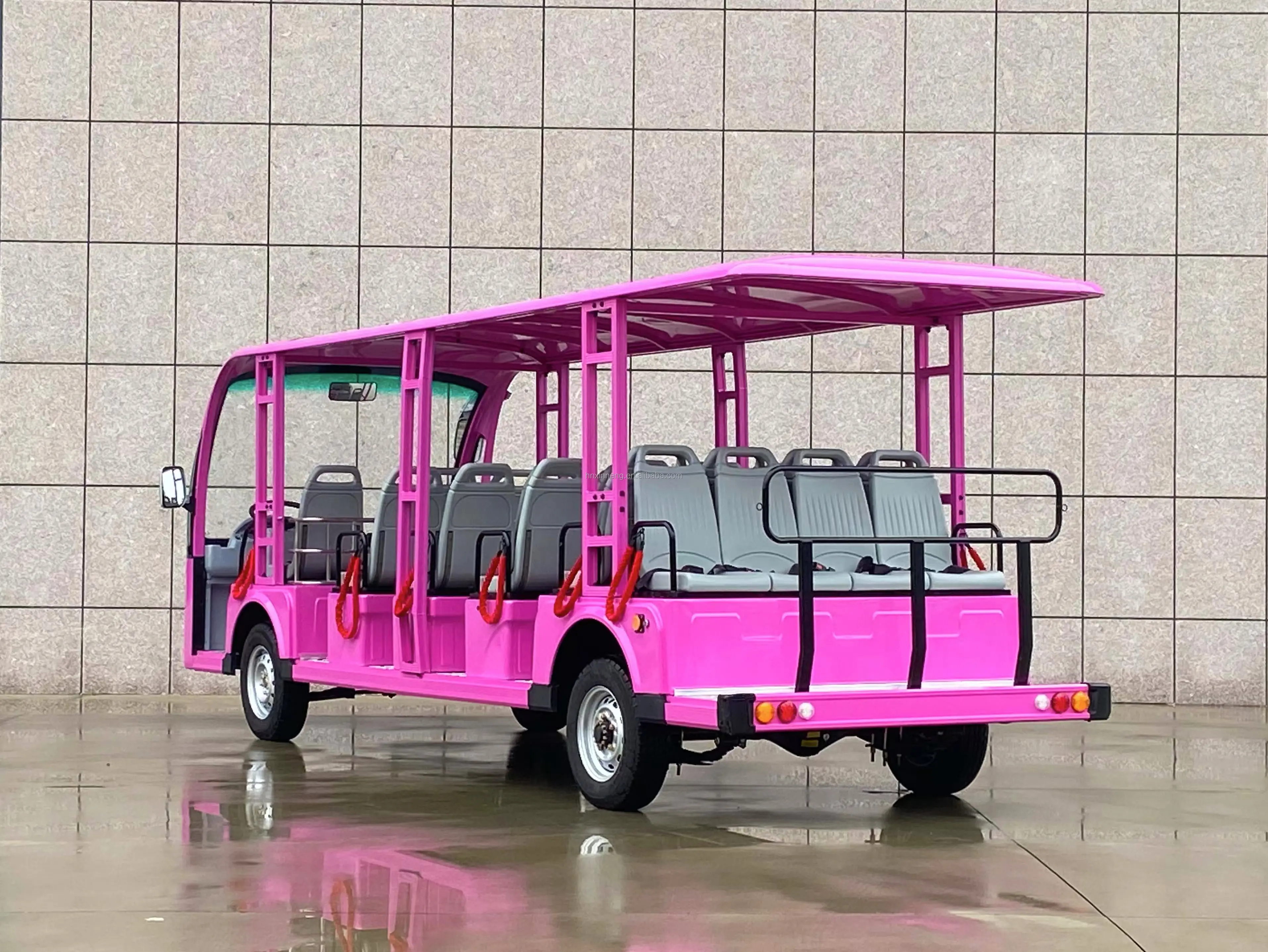 23 Passager Seats Custom Electric Luxury Mini Tourist Train Shuttle Bus Sightseeing Car
