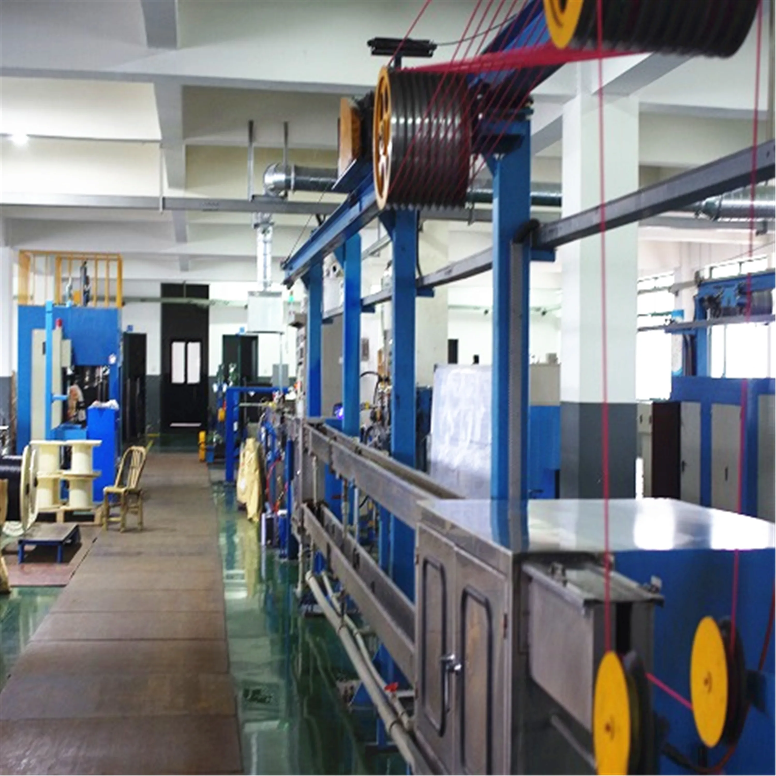 Лебедь 70*25 Тип II провода экономичный экструдер с 630 двойной занимает намоточный станок для наложения