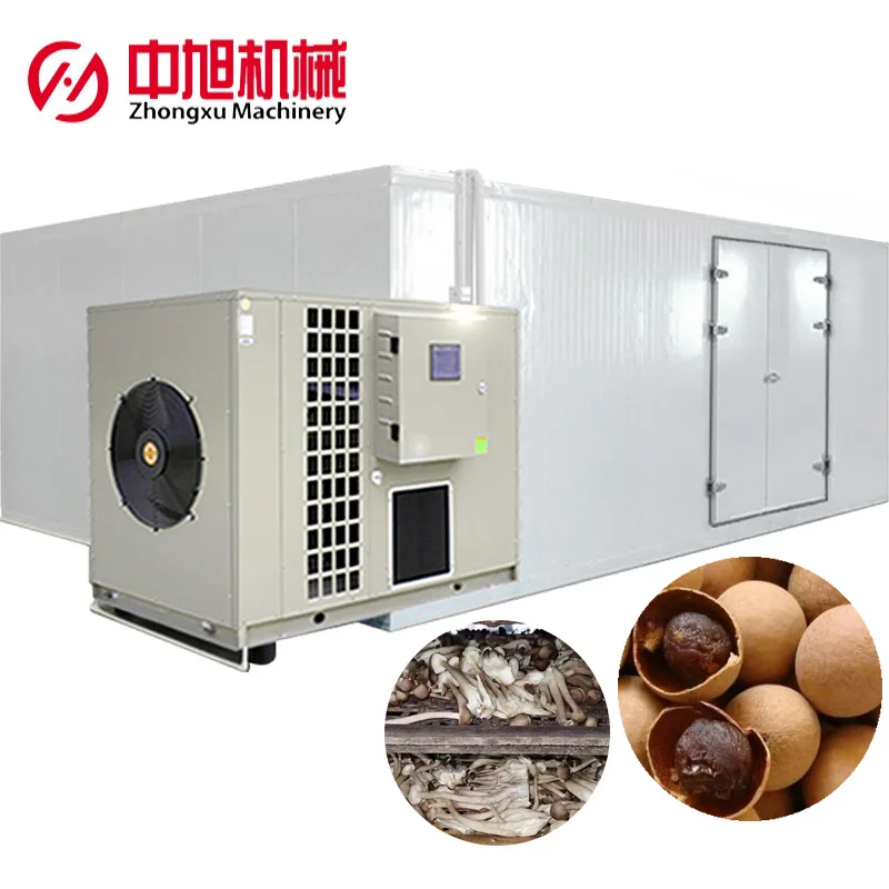 Zhongxu Machinery heat pump dryer hair dryer professional animal feed pellet dryer lychee beef pork bacon drying room