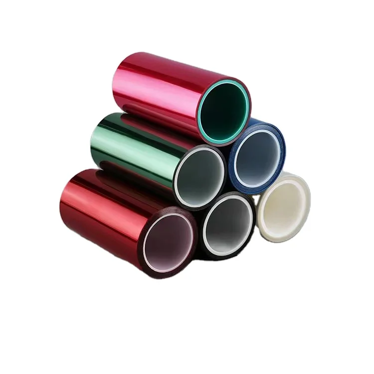 PET anti  static metal transparent film strength factory production