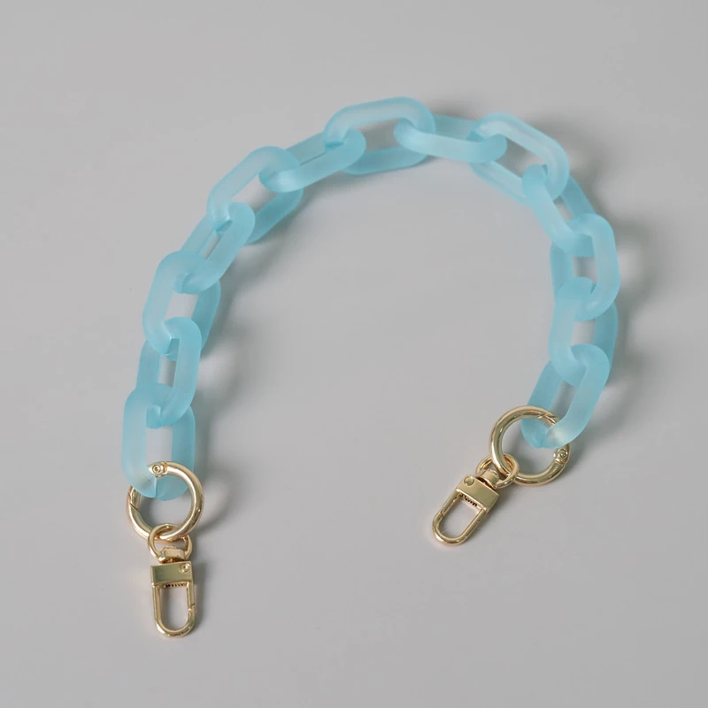 Wholesale DIY Colorful Acrylic Chain Crossbody Phone Straps Ornament Accessories Shoulder Bag Phone Purse Handbag Chain