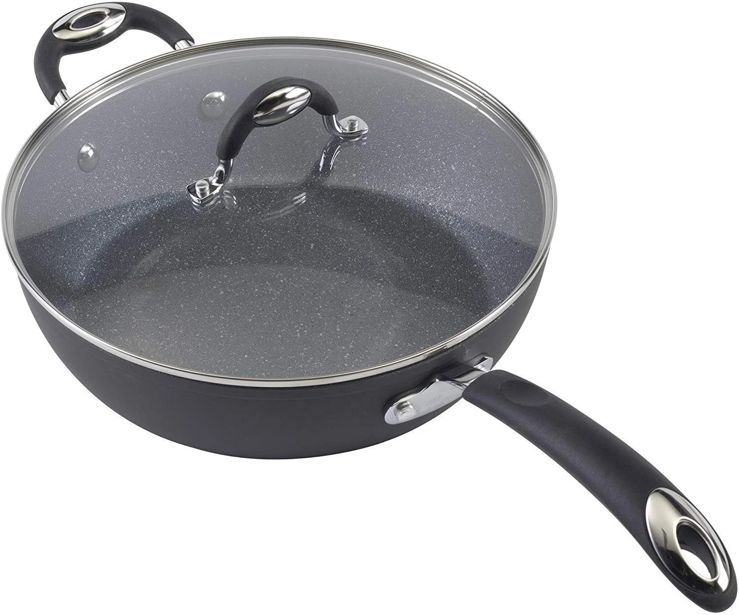 
hot selling large size industrial stone aluminum cooking pots and pans set 