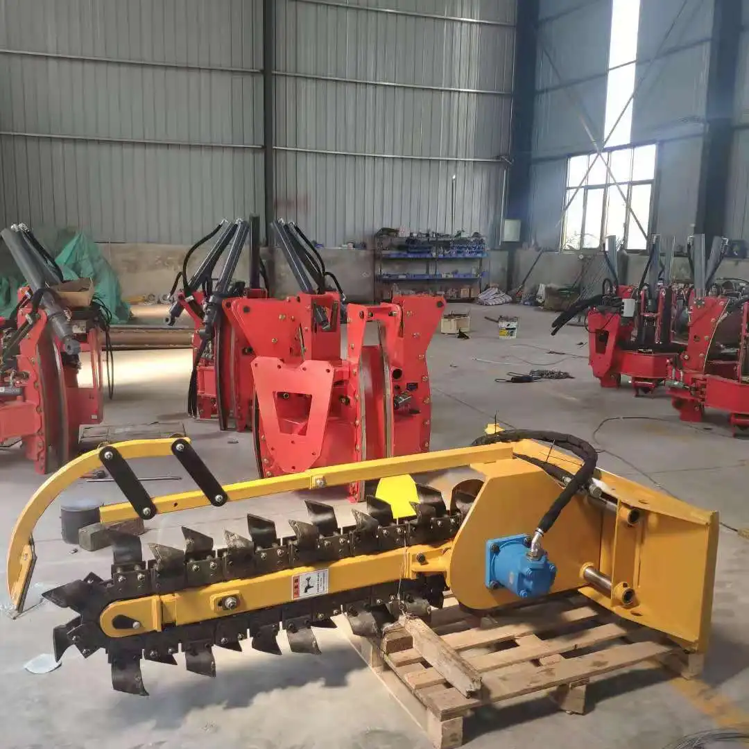 trencher for Skid Steer Loader/Trencher for Excavator Ditcher/Chain Trencher