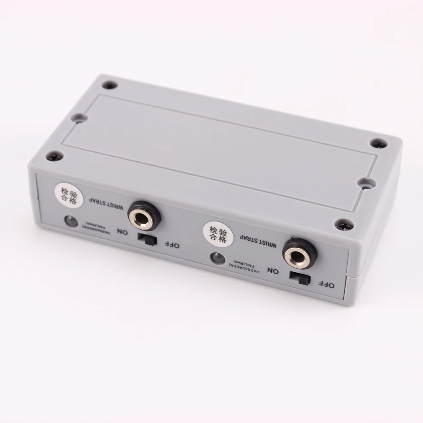 518-2 Antistatic ESD Wrist Strap Monitor/ESD Wrist Strap Monitoring With Grounding Cables And Adaptor