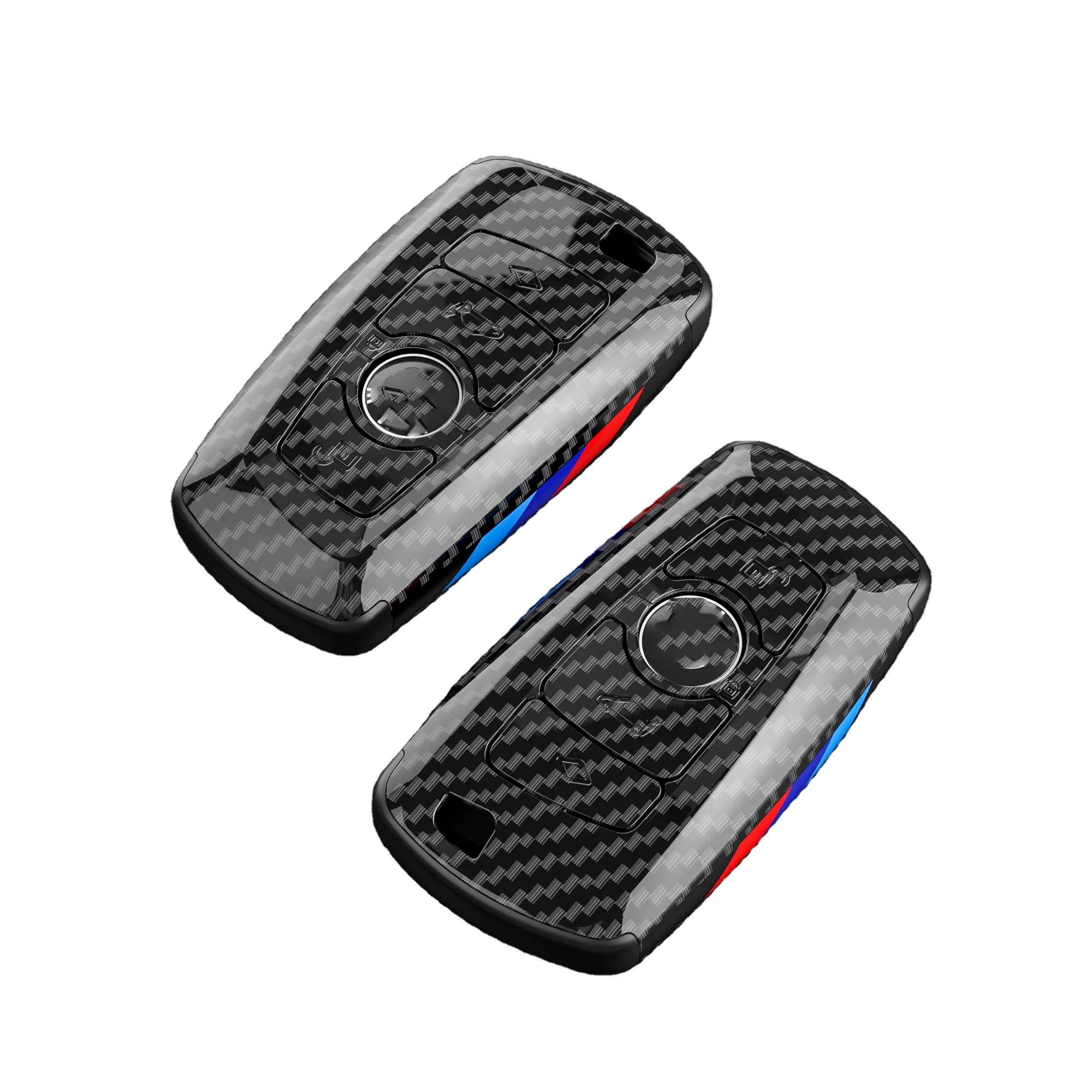 Anti-fall bulk drop shipping car accessories car key protective cover suitable for BMW Square leather car key case