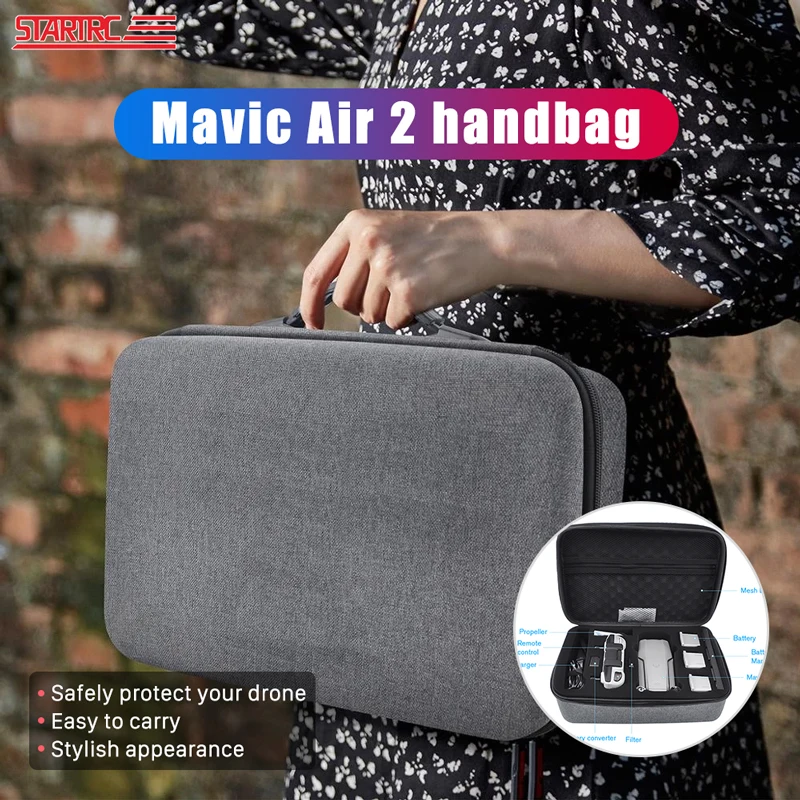 Portable Protection Custom Storage Bag Carrying Case for Dji Mavic Air 2 Handbag Drones Accessories