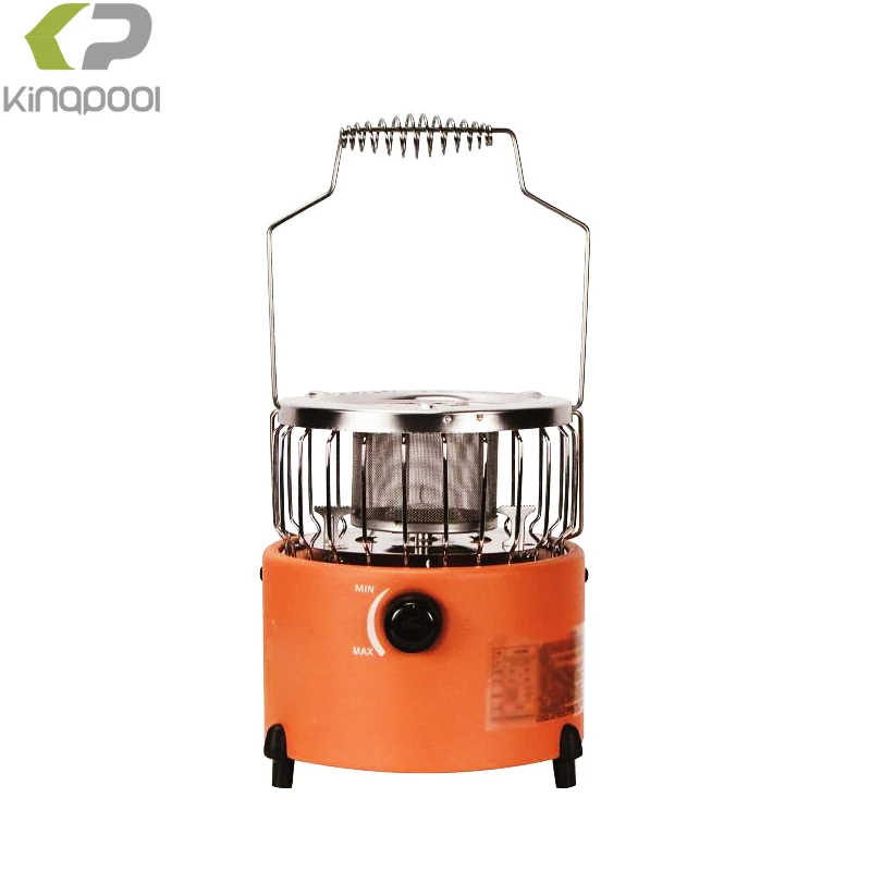 Kingpool Outdoor Portable Fishing Hiking Gas Stove Propane Butane Tent Heater Winter Indoor Warmer Camping Ocarina Gas Heaters