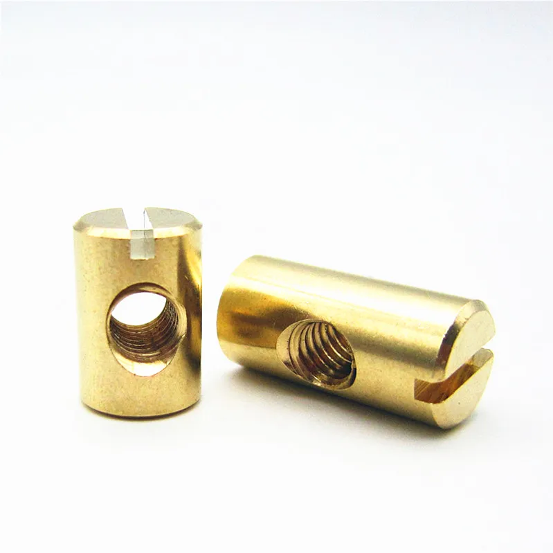 Well quality OEM customized cross thread barrel nut M4M5M6M7M8M10