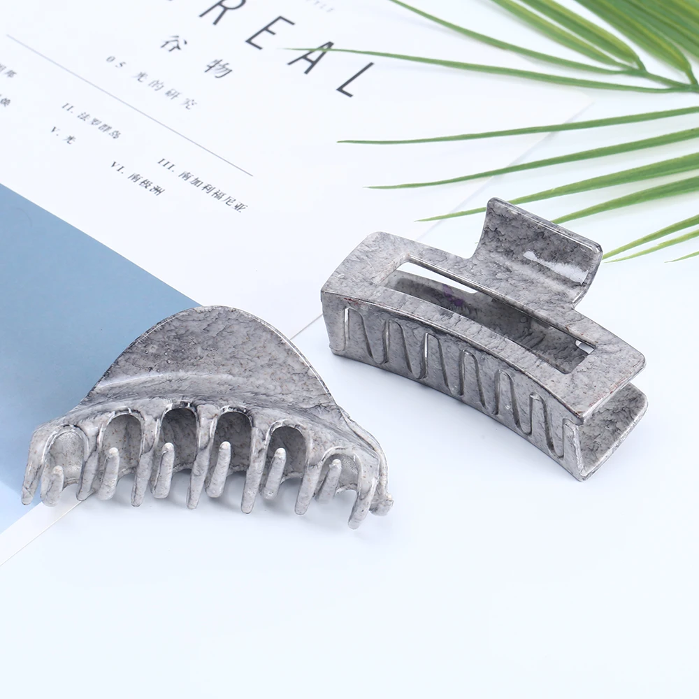 Taimeng Hair Claw Clip Manufacturers Wholesale Custom Plastic Marbled Clips for Thick Hairstyles